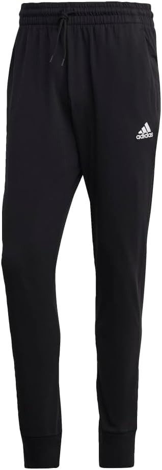 adidas Men's Essentials Single Jersey Tapered Cuff Pant