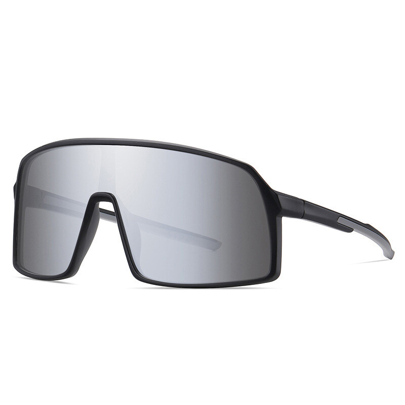 TR90 Sunglasses One Piece Large Frame Sunglasses Fashion Polarized Sports Sunglasses Riding One Sunglasses 2022 New PTQ