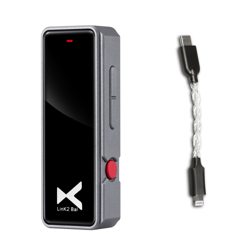 XDUOO LinK2 Bal USB DAC & Balanced Headphone Amp CS43131*2 DSD256 4.4mm+3.5mm Output Designed for IPhone/Andriod Phone PC